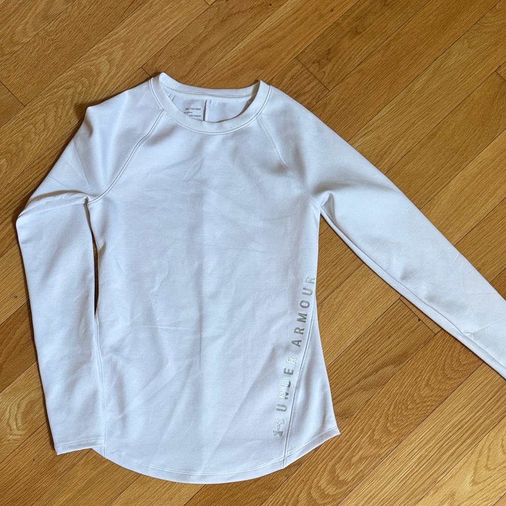 Under Armour Women’s Long Sleeve White Coldgear